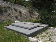 The grave of Matisse and his wife near St Paul de Vence