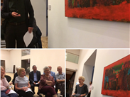 #1: Missing the Art.Friends at our Look Club discussing Howard Hodgkin's Oakwood Court, one of the many works acquired by the Gallery with the help of the FoW